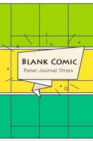 Cover of Blank Comic Panel Journal Strips