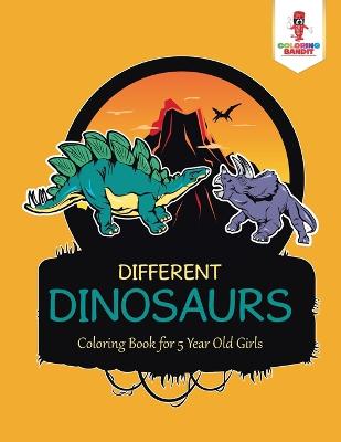 Book cover for Different Dinosaurs