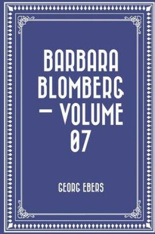 Cover of Barbara Blomberg - Volume 07