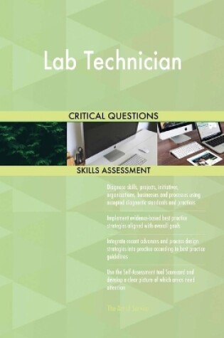 Cover of Lab Technician Critical Questions Skills Assessment