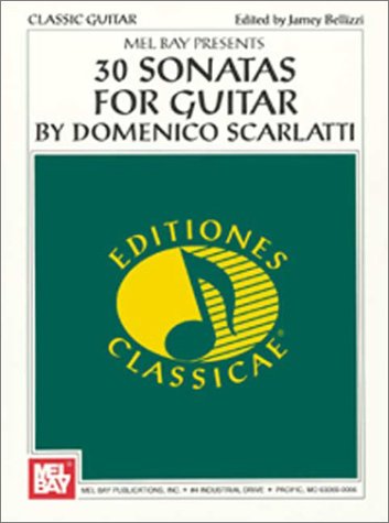 Book cover for 30 Sonatas for Guitar