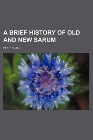 Cover of A Brief History of Old and New Sarum