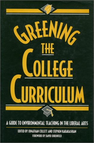 Cover of Greening the College Curriculum