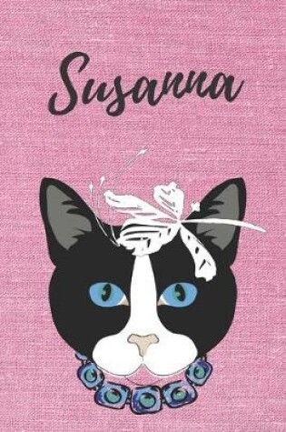 Cover of personalisiertes Notizbuch Katze / Journal / Malbuch / Tagebuch / Kritzelbuch / DIN A5 / Geschenk Susanna