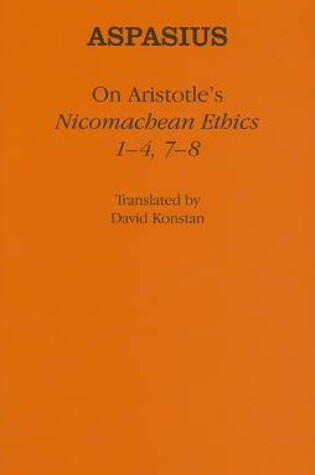 Cover of On Aristotle's "Nicomachean Ethics 1-4, 7-8"