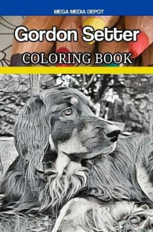 Cover of Gordon Setter Coloring Book