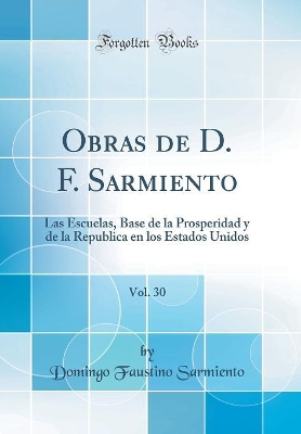 Book cover for Obras de D. F. Sarmiento, Vol. 30