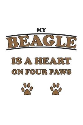 Book cover for My Beagle is a heart on four paws