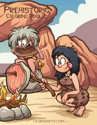 Cover of Prehistoric Coloring Book 2