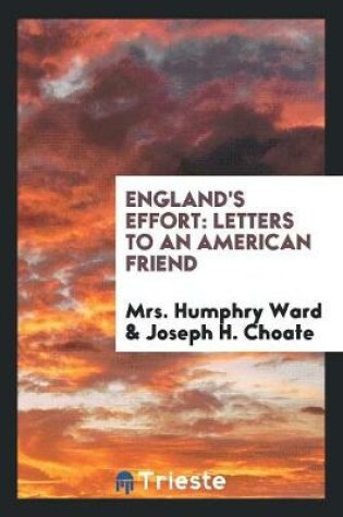 Cover of England's Effort