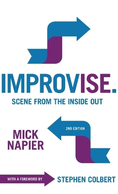 Book cover for Improvise. Scene from the Inside Out