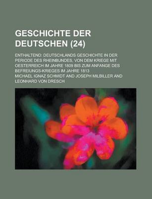 Book cover for Geschichte Der Deutschen; Enthaltend