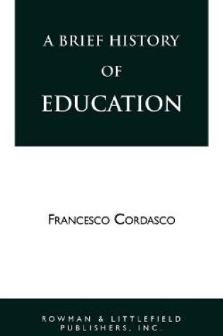Cover of A Brief History of Education
