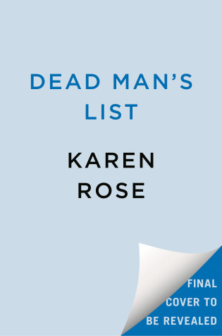 Book cover for Dead Man's List