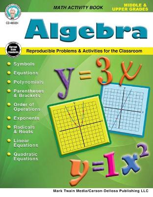 Book cover for Algebra, Grades 5 - 12