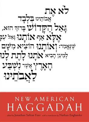 Cover of New American Haggadah