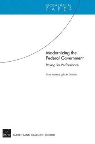 Cover of Modernizing the Federal Government