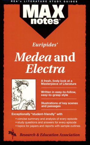 Book cover for Euripides' "Electra" and "Medea"