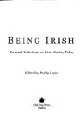 Cover of Being Irish