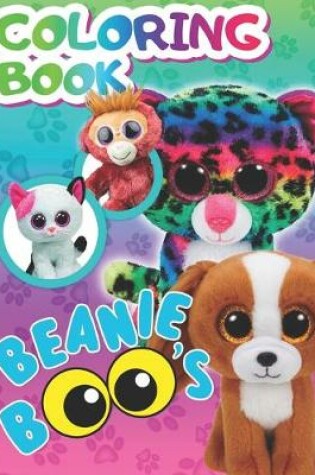 Cover of Beanie Boos Coloring Book