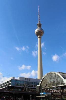 Book cover for Railway Train Station in Berlin, Germany