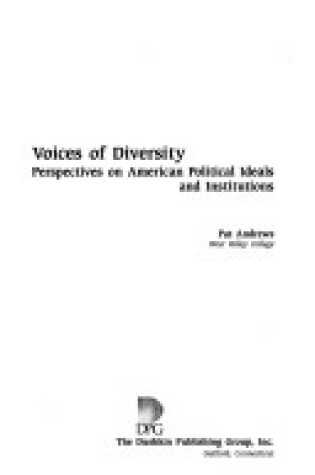 Cover of Voices of Diversity