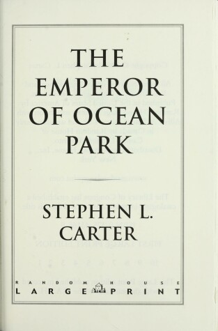 Book cover for The Emperor of Ocean