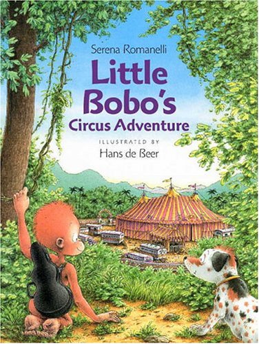 Book cover for Little Bobo's Circus Adventure