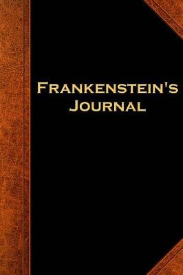 Book cover for Frankenstein's Journal Vintage Style