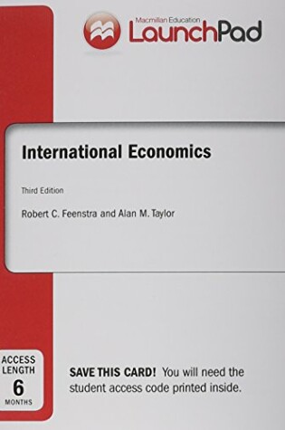 Cover of Launchpad for International Economics (Six Month Access)