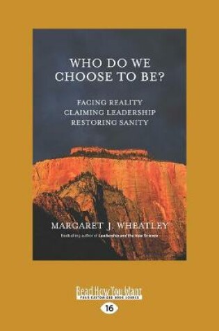 Cover of Who Do We Choose To Be?