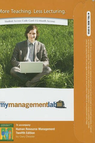 Cover of MyLab Management -- Access Card -- for Human Resource Management