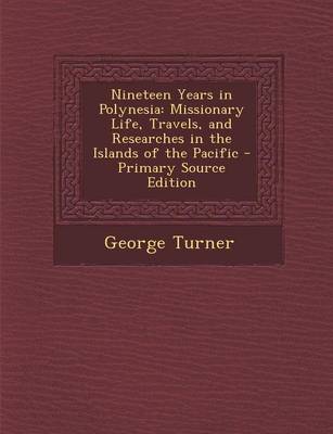 Book cover for Nineteen Years in Polynesia