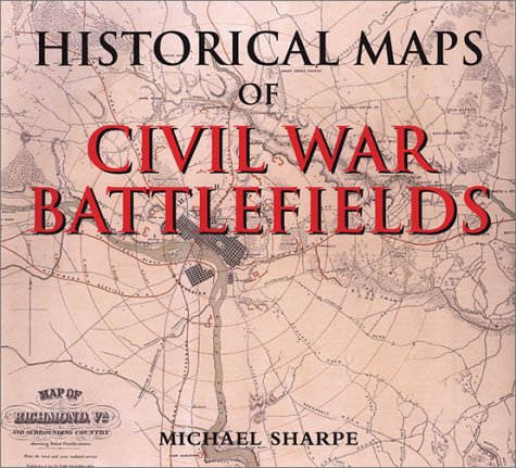 Book cover for Hist Maps Civil War Battlef(ppr/Bd
