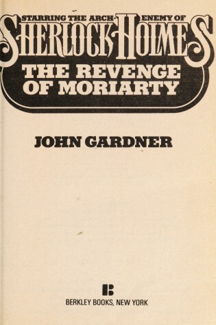 Cover of Revenge of Moriarty