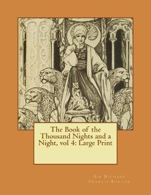 Book cover for The Book of the Thousand Nights and a Night, vol 4