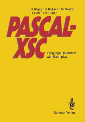 Book cover for PASCAL-XSC