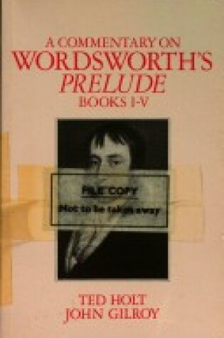 Cover of Commentary on Wordsworth's "Prelude", Books I-V