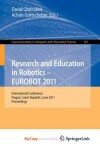 Book cover for Research and Education in Robotics - Eurobot 2011