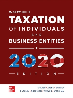 Book cover for McGraw-Hill's Taxation of Individuals and Business Entities 2020 Edition