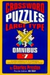 Book cover for Crossword Puzzles in Large Type Omnibus 7