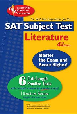 Book cover for SAT Subject Test(tm) Literature