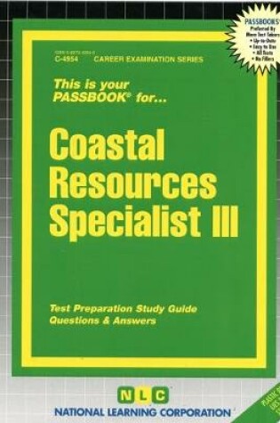 Cover of Coastal Resources Specialist III