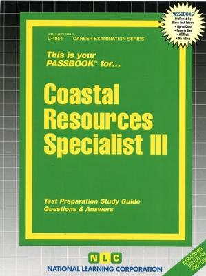 Book cover for Coastal Resources Specialist III