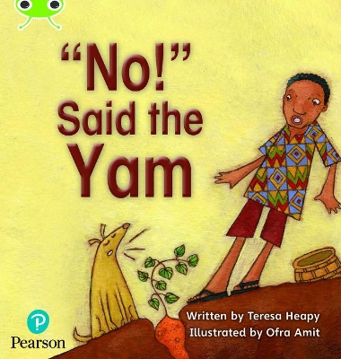 Book cover for Bug Club Phonics - Phase 4 Unit 12: 'No' said the Yam