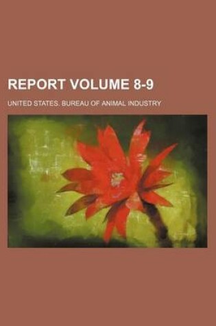 Cover of Report Volume 8-9