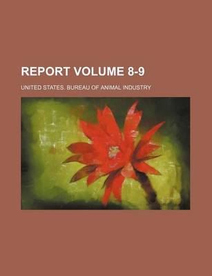 Book cover for Report Volume 8-9