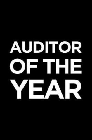 Cover of Auditor of the Year