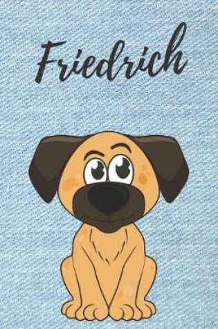 Cover of Personalisiertes Notizbuch - Hunde Friedrich