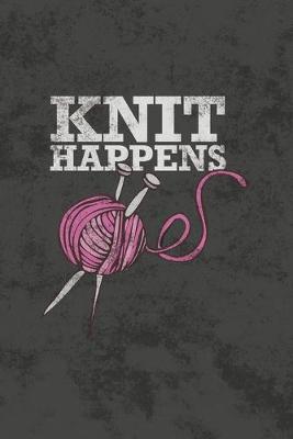 Book cover for Knit Happens